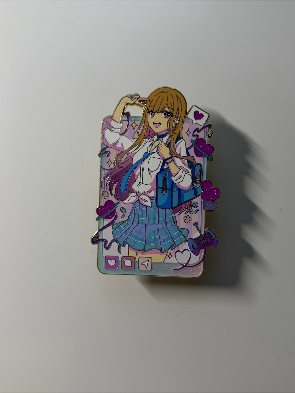 My Dress Up Darling Anime Riot Rose Pins Enamel Pin